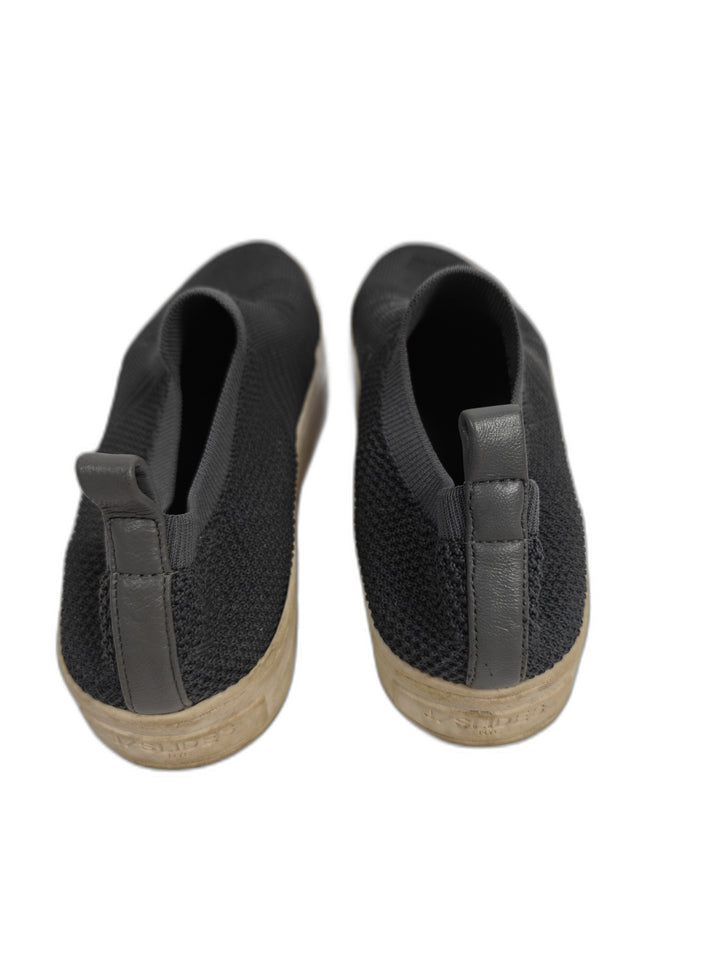 Women J Slides Slip On Knit Sneakers Black Size 9