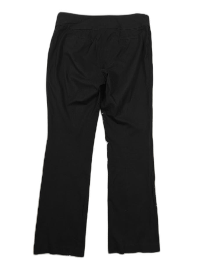 Womens Ann Taylor LOFT Julie Boot Cut Black Pants Size 12