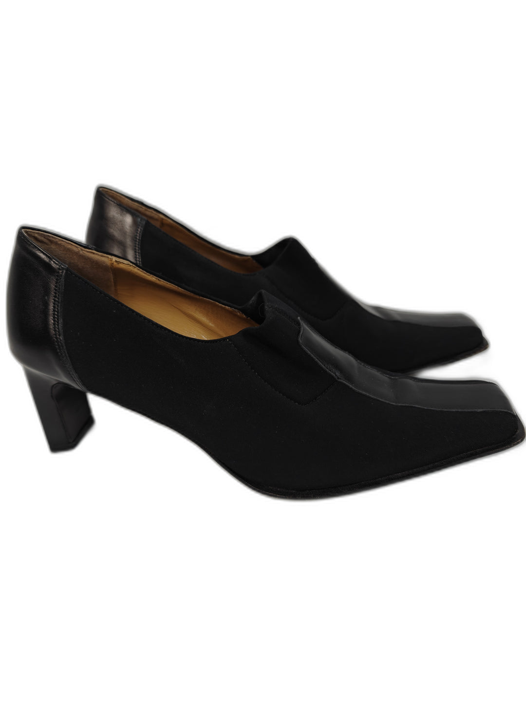 Women Andrew Stevens Pumps Black Size 9.5