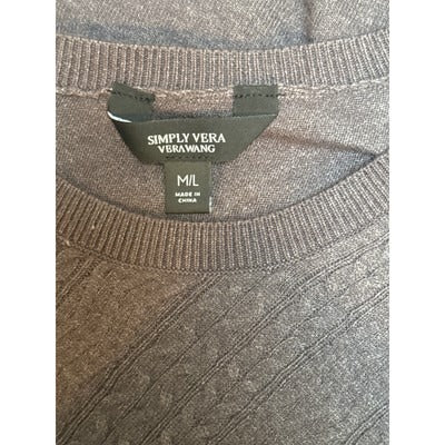 Women’s Vera Wang Grey/Black Sweater Sz M/L