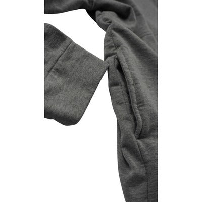 Women's Anthony Richards Grey Cotton&Polyester Blend Full Zip Hoodie - Size 3X