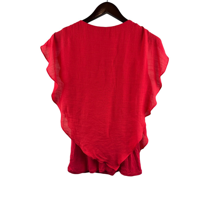 Women’s APT. 9 Medium Red Sleeveless Blouse