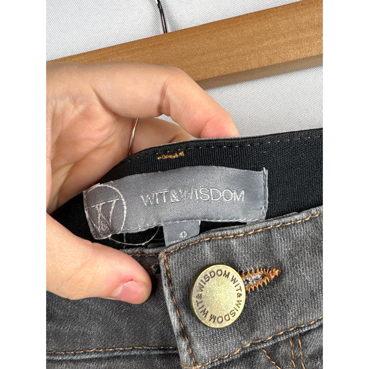 Women’s Wit & Wisdom Size 0 Light Grey Skinny Jeans