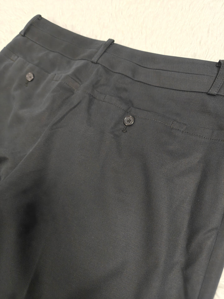 Banana Republic Women Jackson Fit Stretch Tailored Dress Pants Black 12L