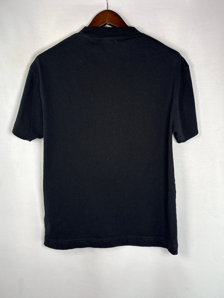Mens Palm Angels Black Smiley Graphic Cotton T Shirt Size XS
