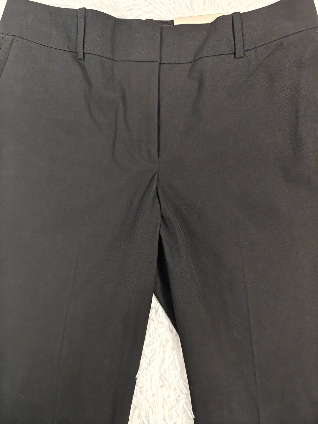 Womens Ann Taylor Curvy Fit Dress Pants Black Size 12 Tall New With Tags