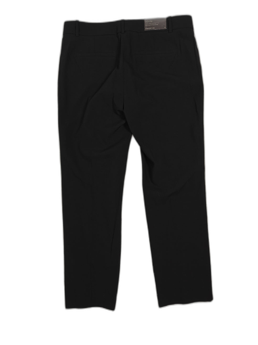 Ann Taylor Devin Fit Black Straight Leg Dress Pants Size 12