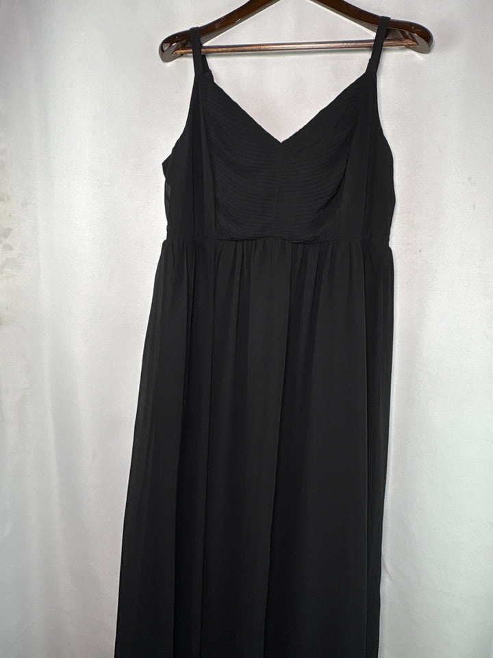 Women’s Torrid Size 1 Black Sleeveless Maxi Sundress