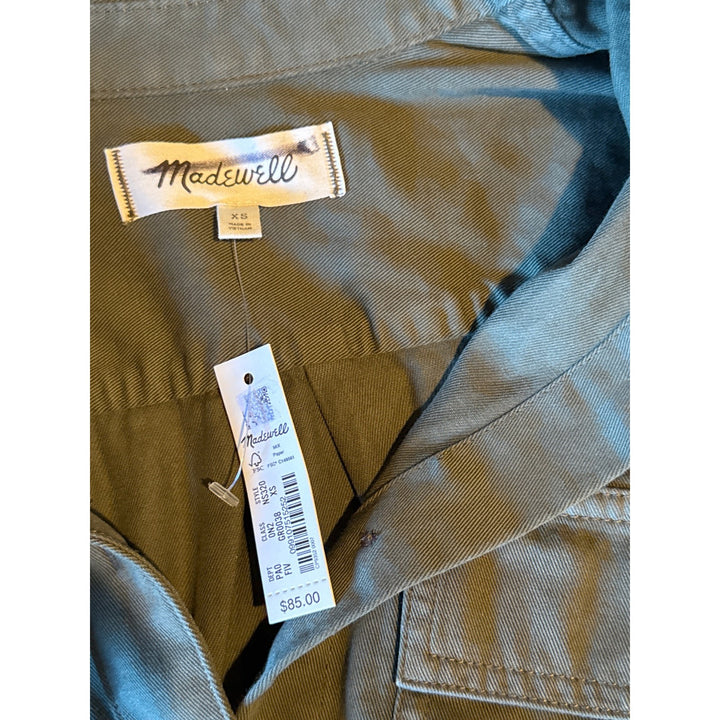 Madewell Women’s Olive Green Denim Jacket Sz XS