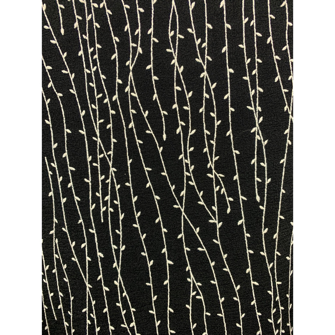 All That Jazz Black & Ivory Sleeveless Dress M