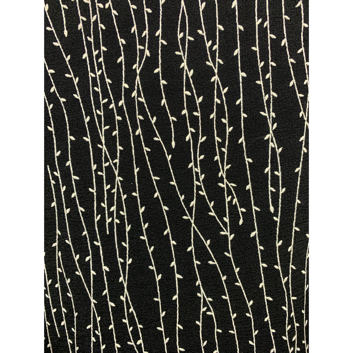 All That Jazz Black & Ivory Sleeveless Dress M