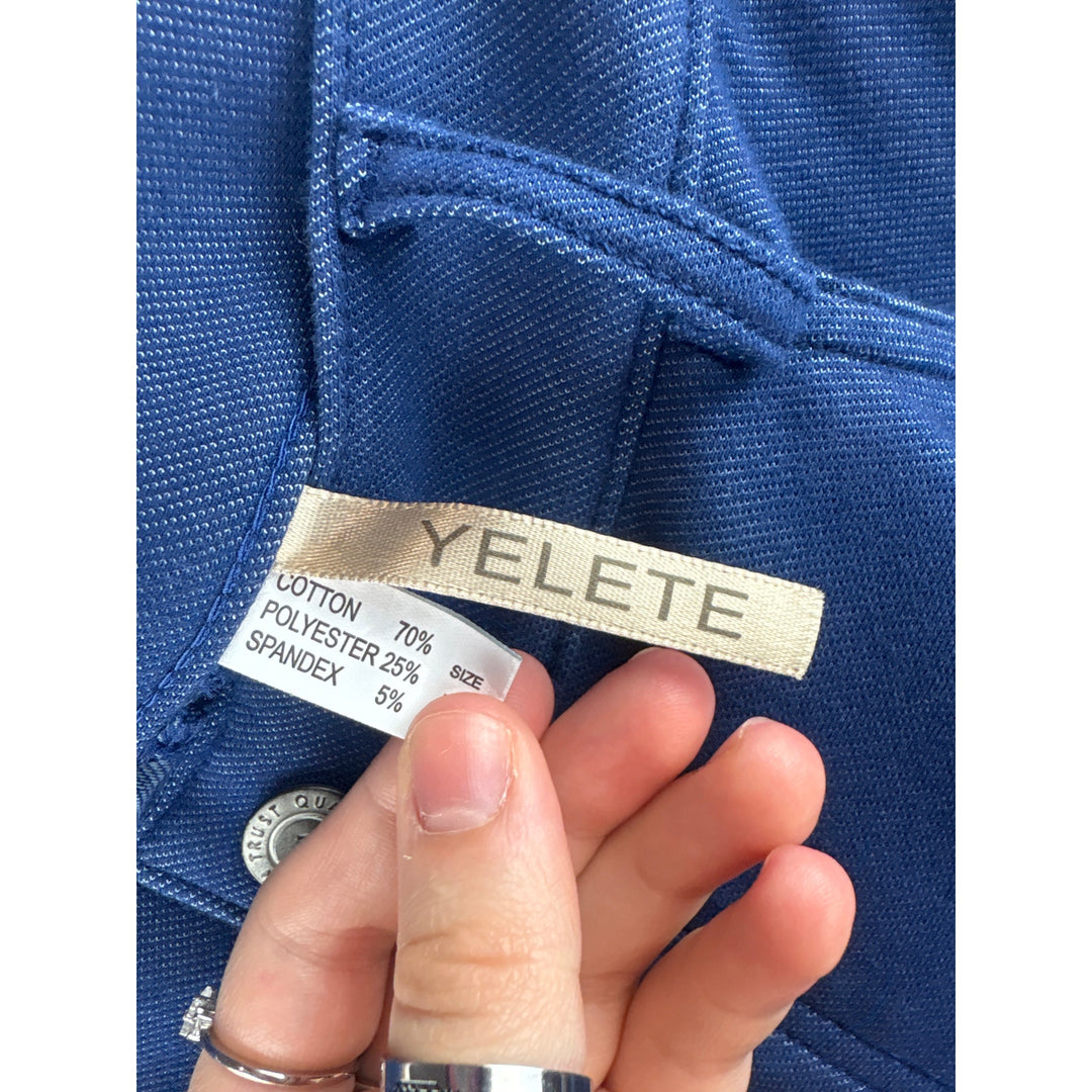 Women’s Yelete XL Medium Blue Capri Jeggings