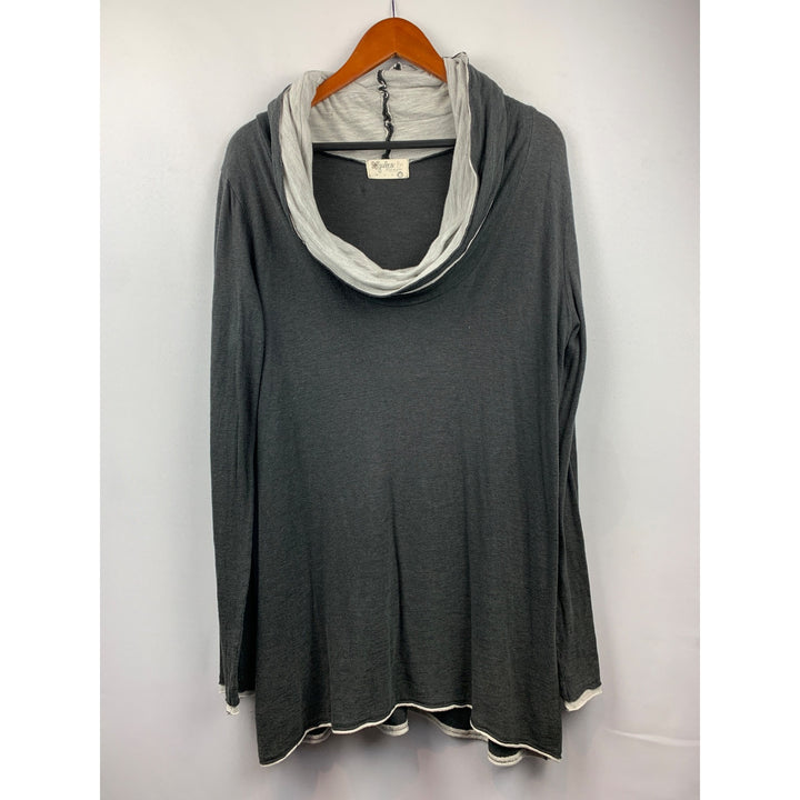 Women’s Jules Elin Long Sleeve Gray Pull over Size L