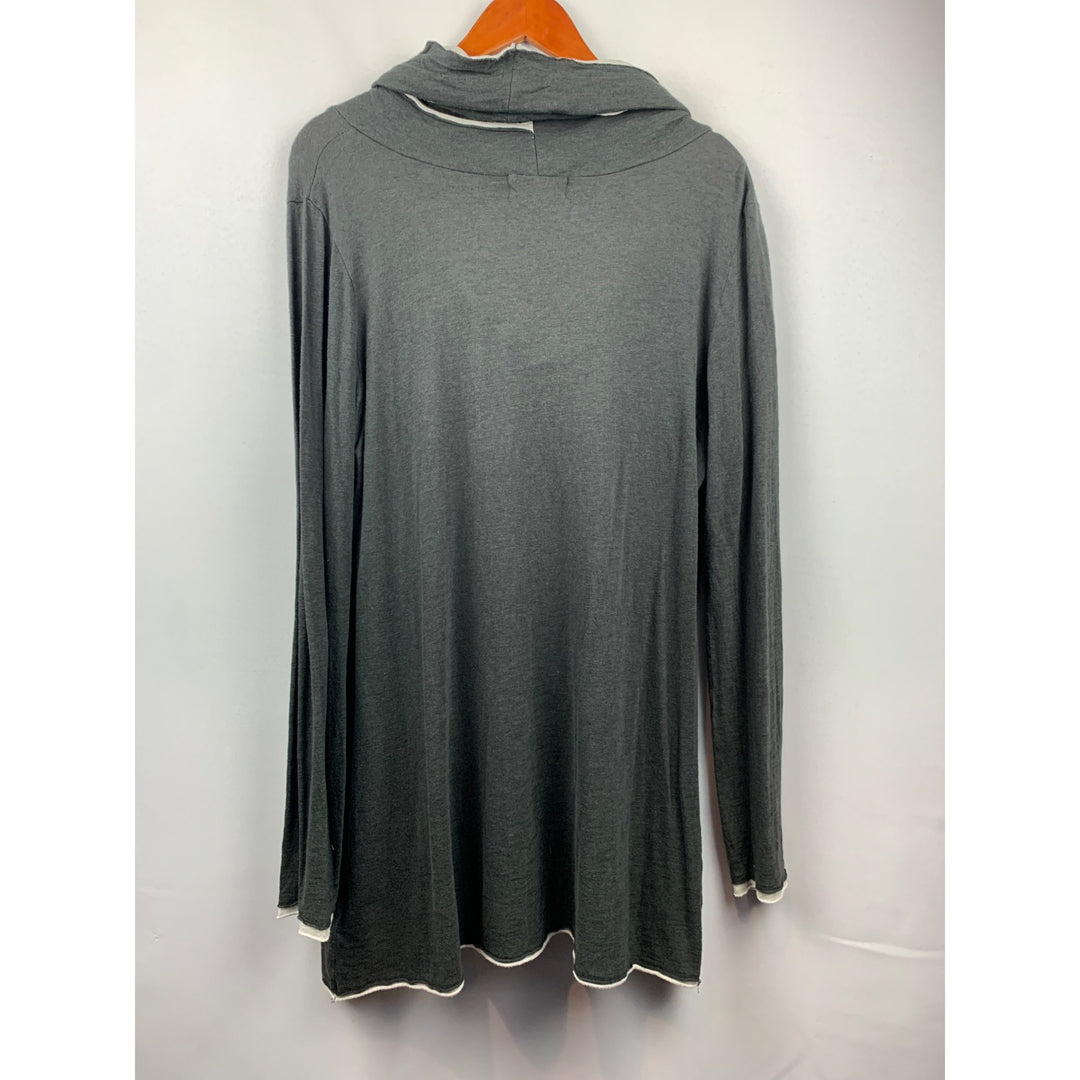 Women’s Jules Elin Long Sleeve Gray Pull over Size L