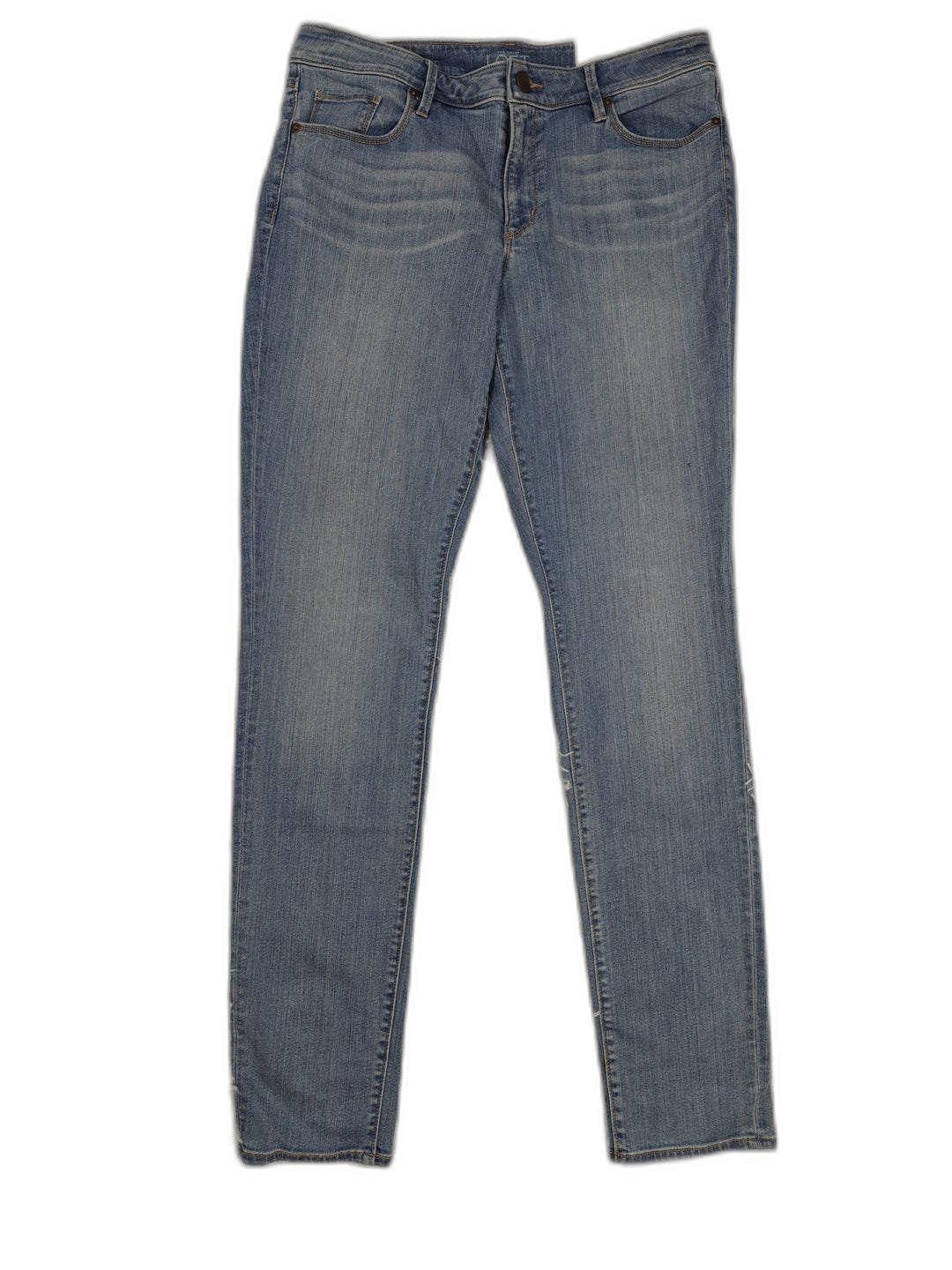 Ann Taylor LOFT Womens Curvy Skinny Jeans Light Wash Size 31 12 NWT