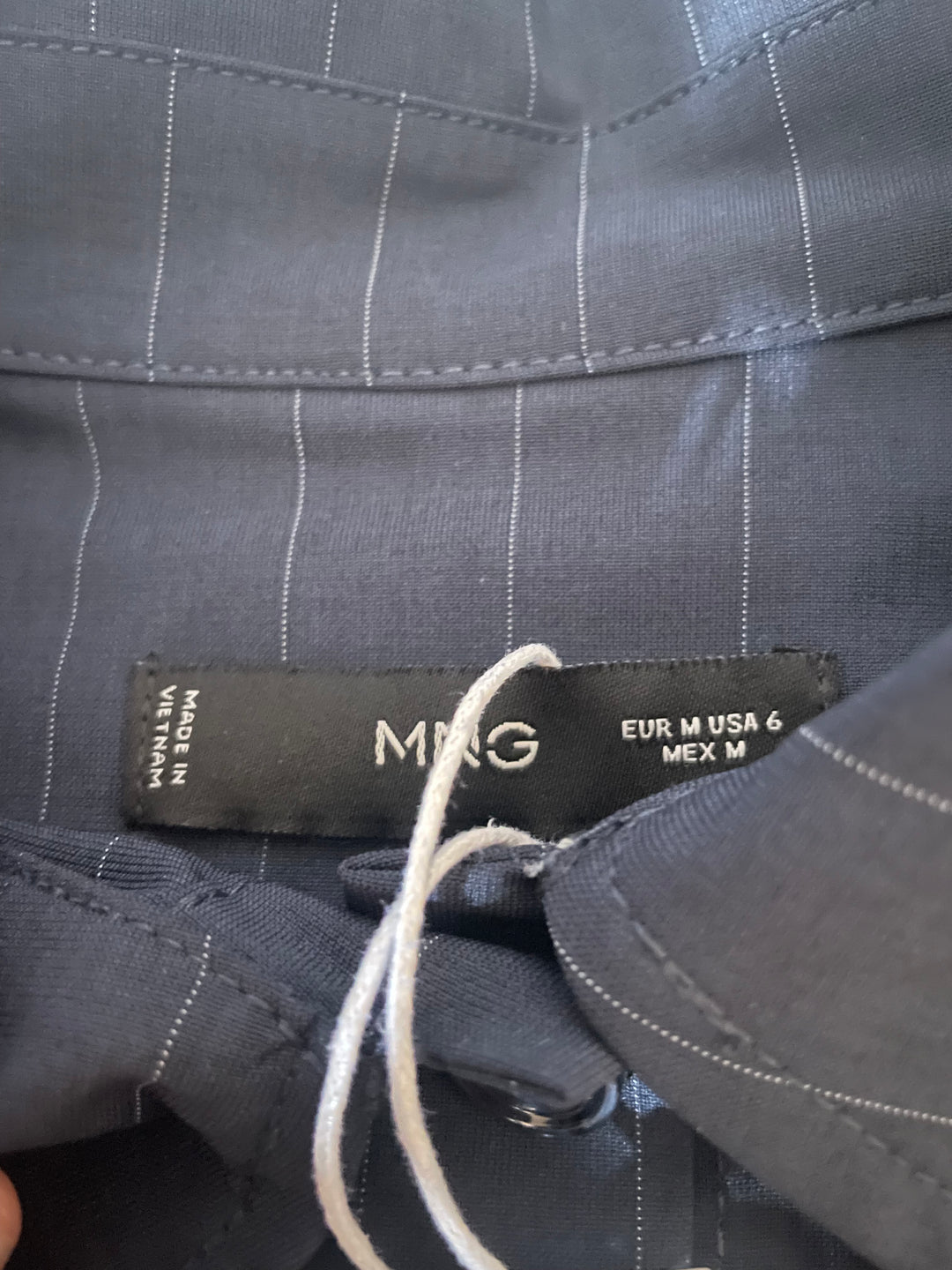 MNG Blouse w/ 2 Front Pockets - NWT - Size M