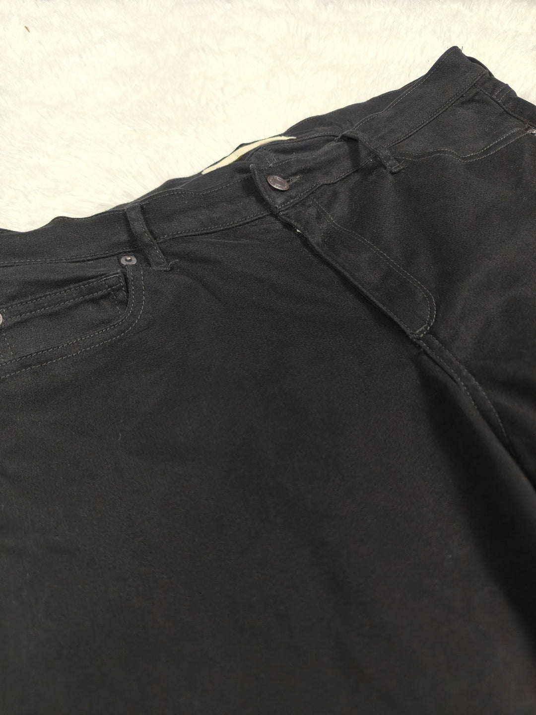 Womens Gap True Skinny Ankle Jeans Classic Black Size 33 Tall