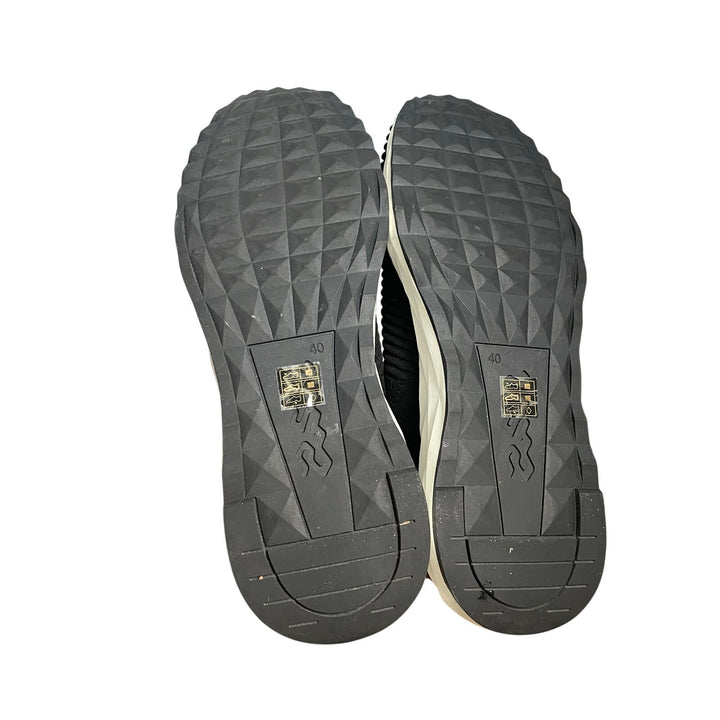 Ash Spot knit sock sneakers in midnight black chunky rubber sole EU 40 US 9