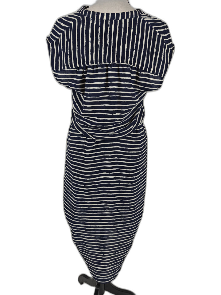 Women’s Banana Republic Maxi Dress Navy White 00P