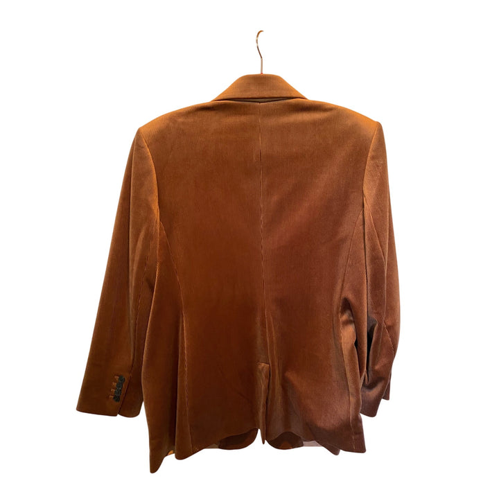 Women's Express Velvet Brown Blazer Size XL