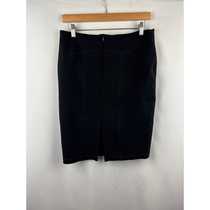 Women’s Karen Kane Medium Black Pencil Skirt w/ Back Slit