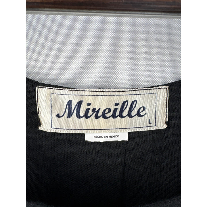 Women’s Mireille Large Black Tank Blouse