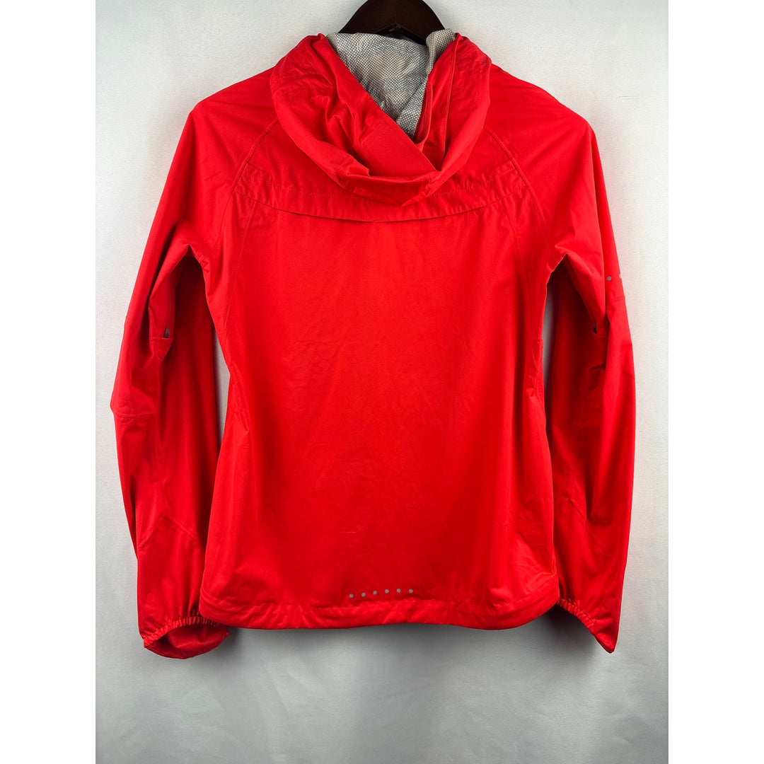 Women’s Nike Small Bright Red Hooded Windbreaker