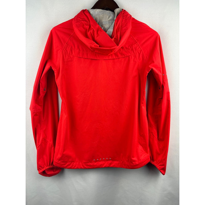 Women’s Nike Small Bright Red Hooded Windbreaker