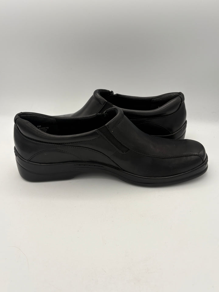 Women’s Naturalizer Size 8 Black Leather Zip Shoes