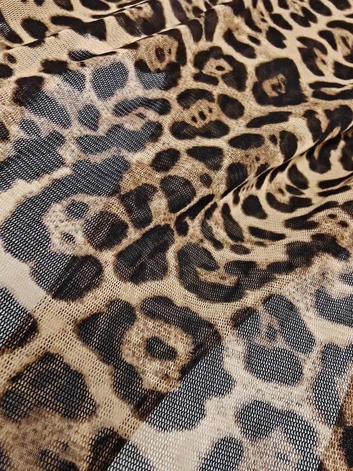 Women SHEIN CURVE Bodysuit Brown Leopard Print 1XL