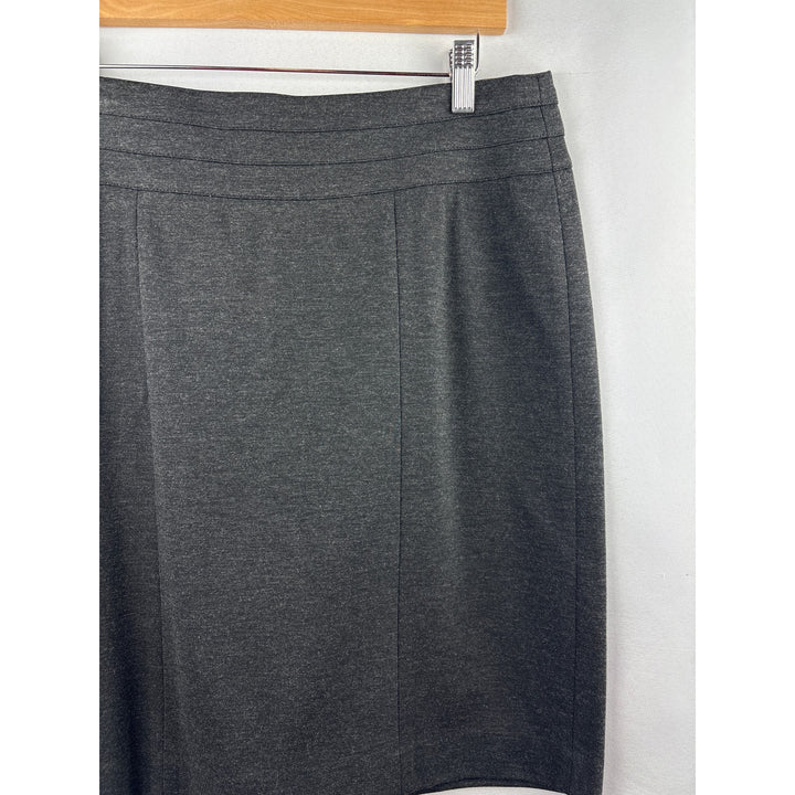 Women’s CAbi Size 12 Charcoal Grey Pencil Skirt
