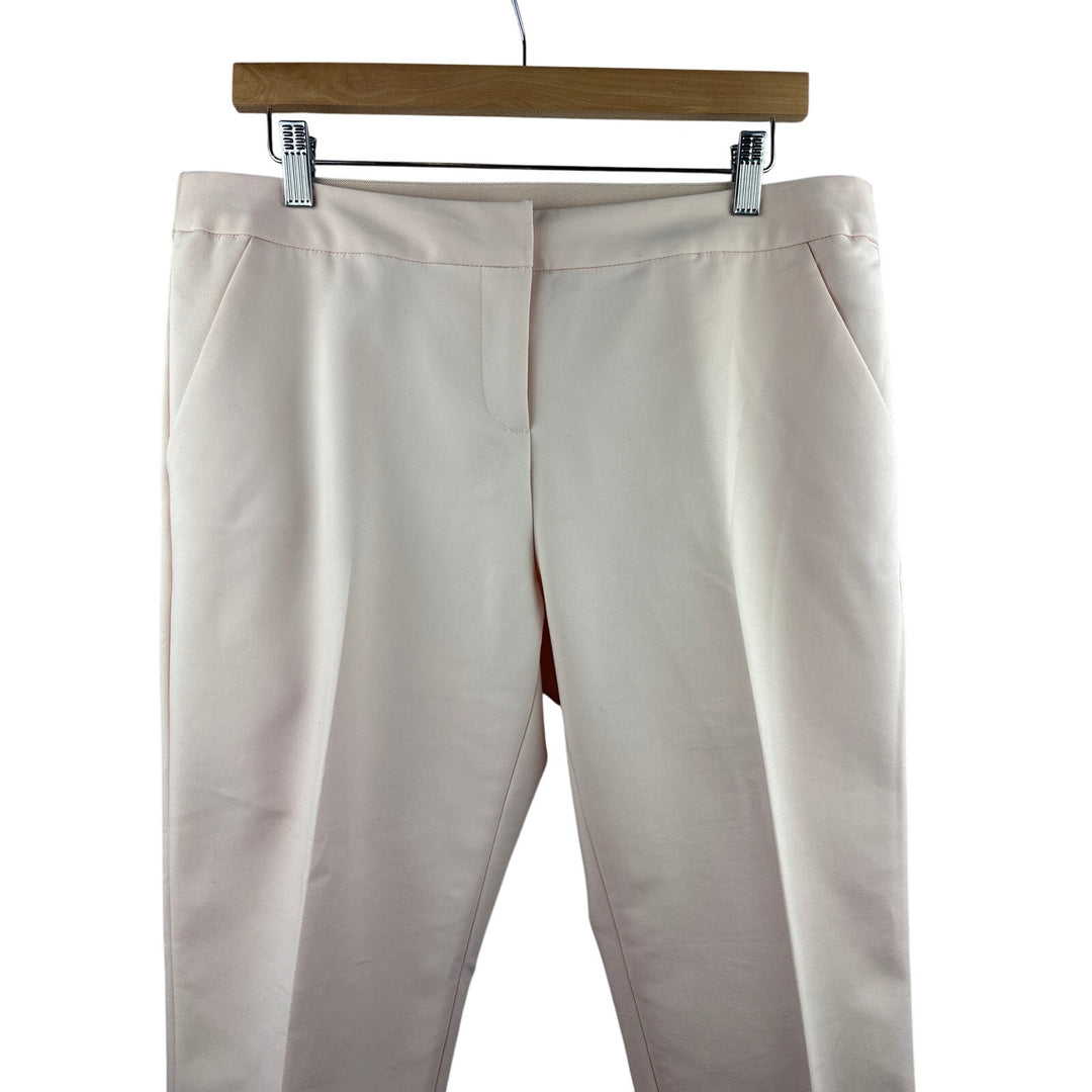 Women’s Amanda + Chelsea Size 10 Light Pink Capri Slacks