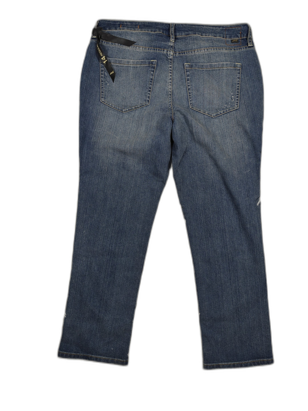 Womens JAG Jeans Skinny Boyfriend Blue Denim Size 14 NWT Medium Wash