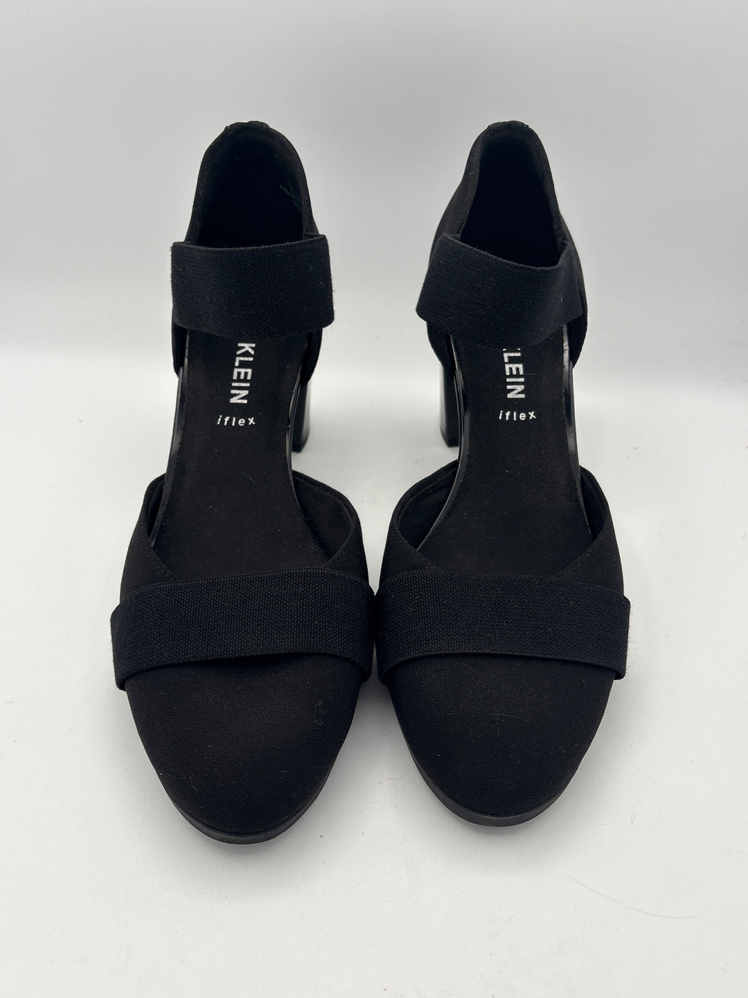 Women’s Anne Klein Size 10 Black Faux Suede Block Heels
