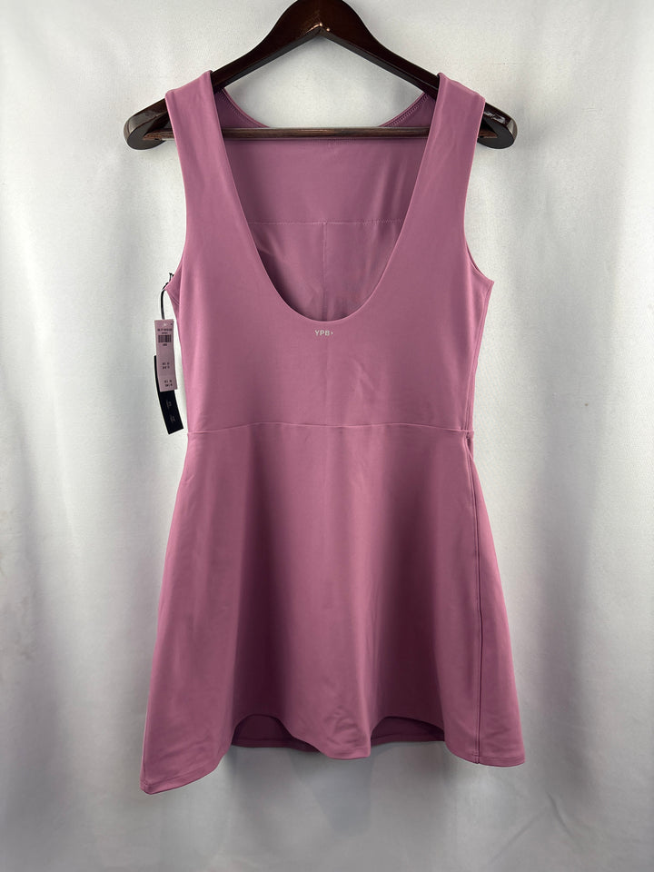 Women’s YPB Large Mauve Active Dress w/ Scoop Back