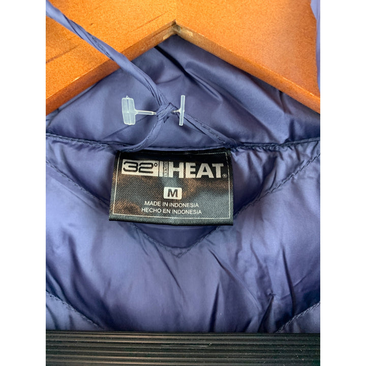 Women's 32° Heat Puffer Purple Vest Size M