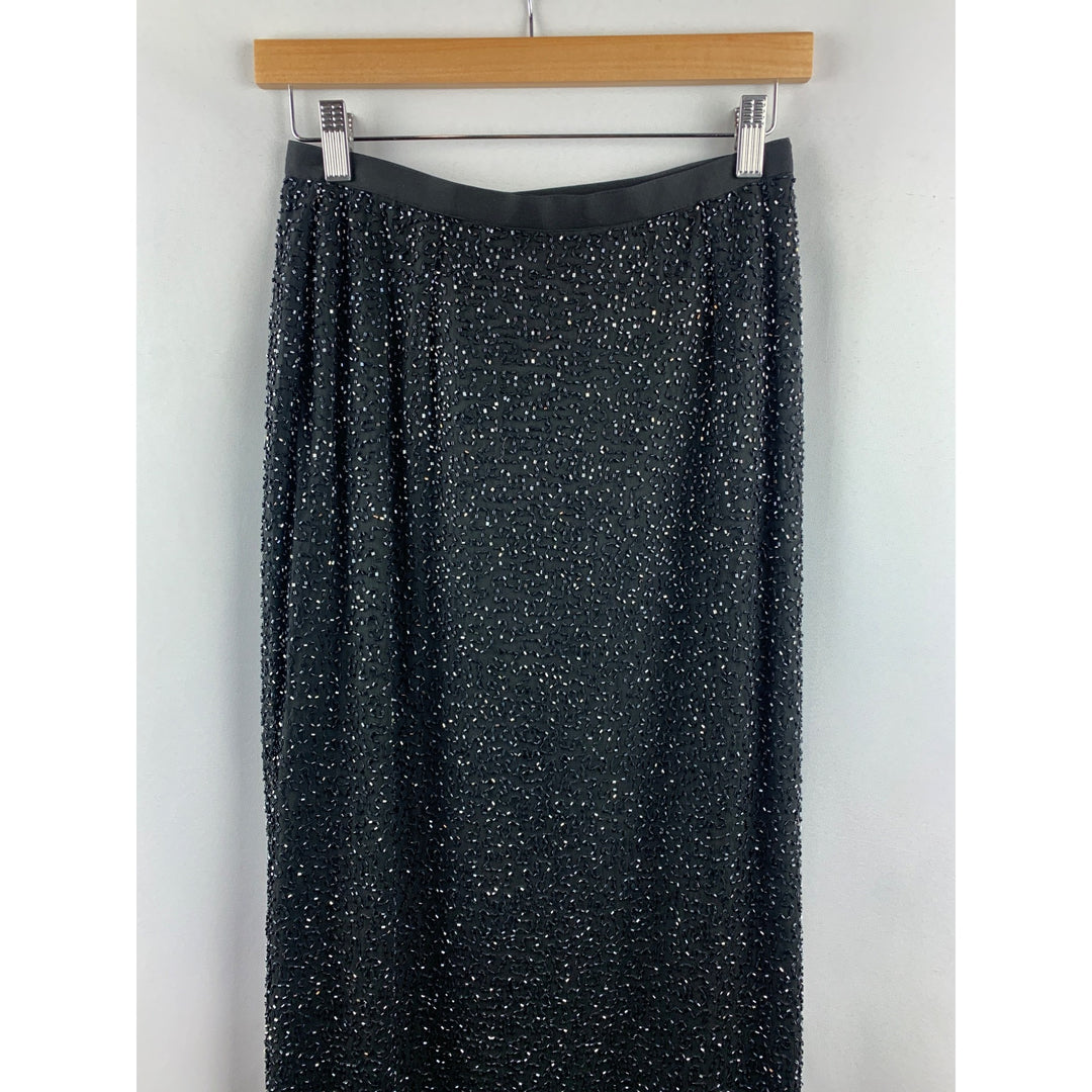 Women’s NWT Caché Black Beaded Skirt Size 6