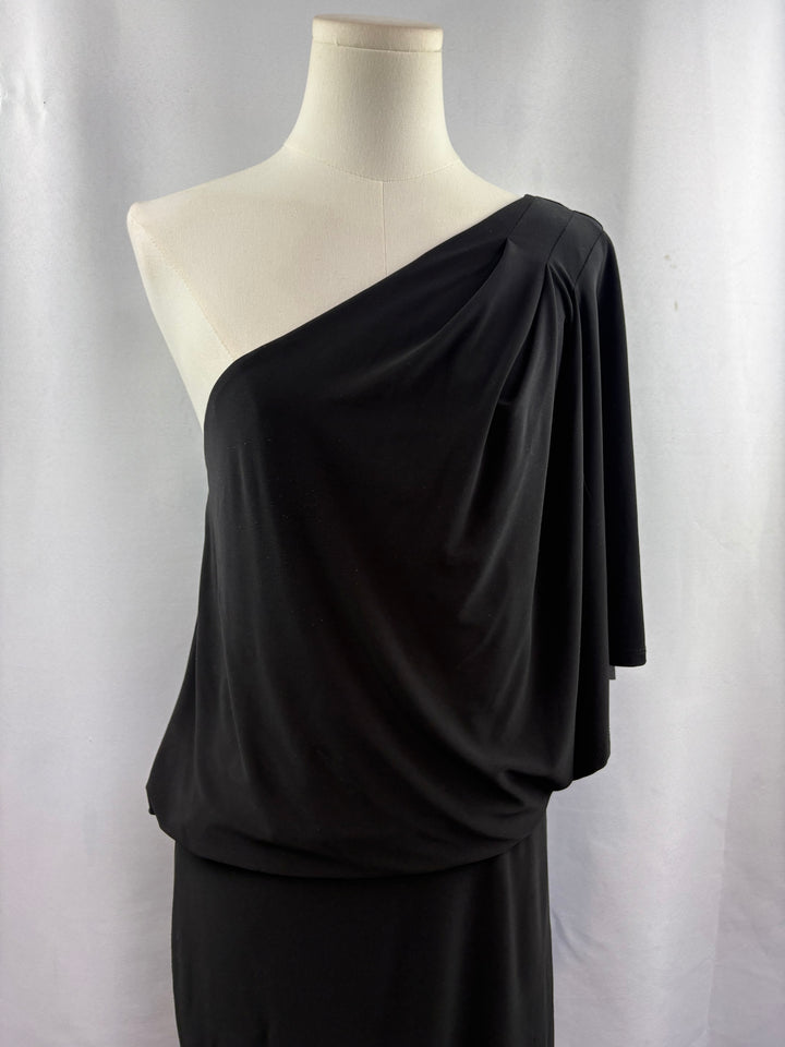 Women’s Jessica Simpson Size 6 Black One Shoulder Mini Dress