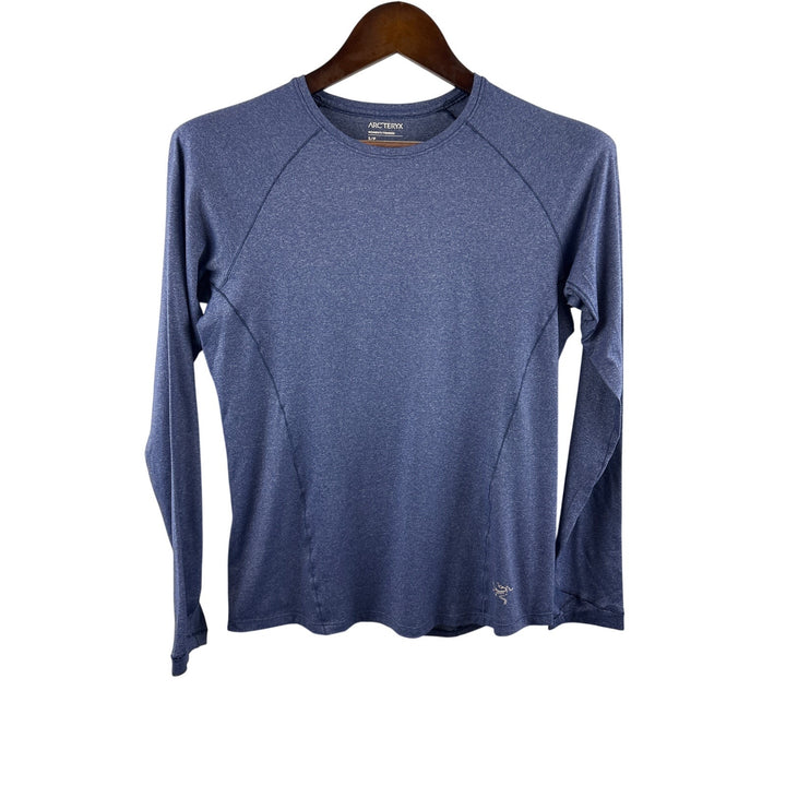 Women’s Arc’Teryx Small Grayish Blue Long Sleeve Sports Shirt