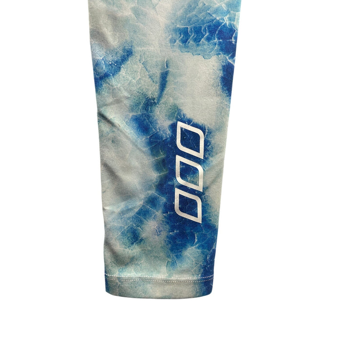 Women’s Lorna Jane Small Blue & White Cloud Leggings