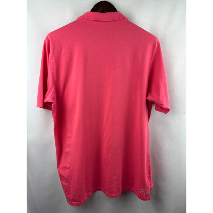 Men’s B. Draddy XL Coral Gold Polo Shirt
