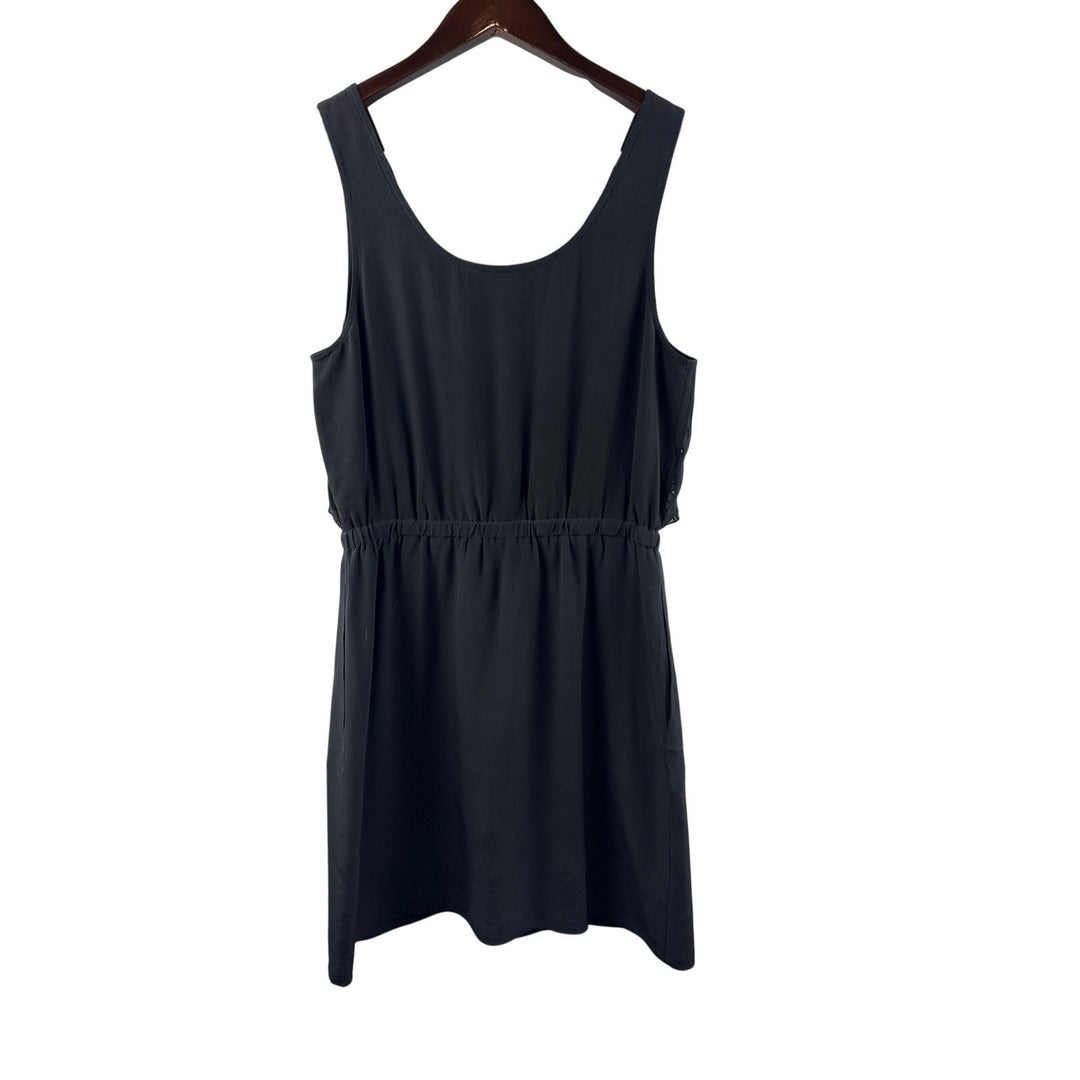 Women’s Broadway & Broome Size 2 Black Silk Mini Dress