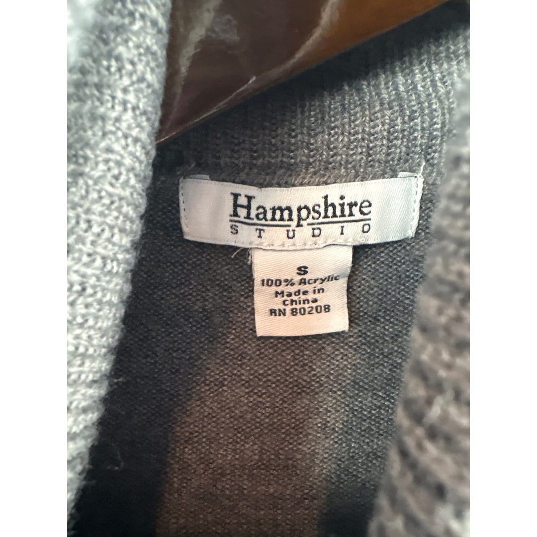 Women’s Hampshire Studio Small Heather Grey Turtleneck Sweater