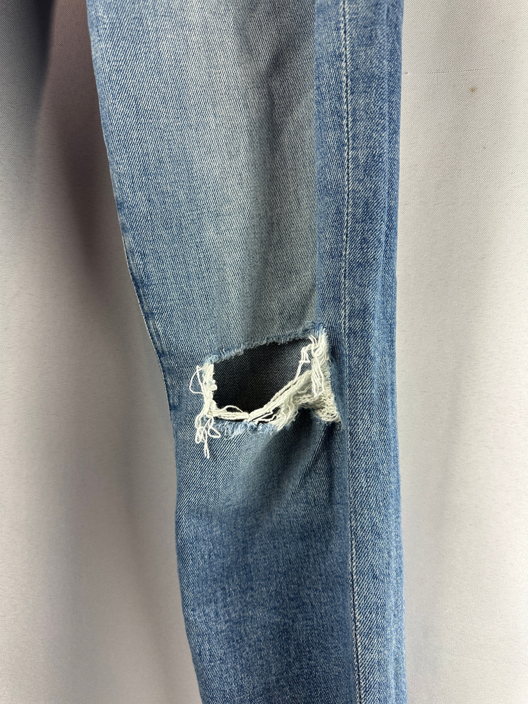 Womens Mother The Looker Ankle Step Fray Jeans Size 27