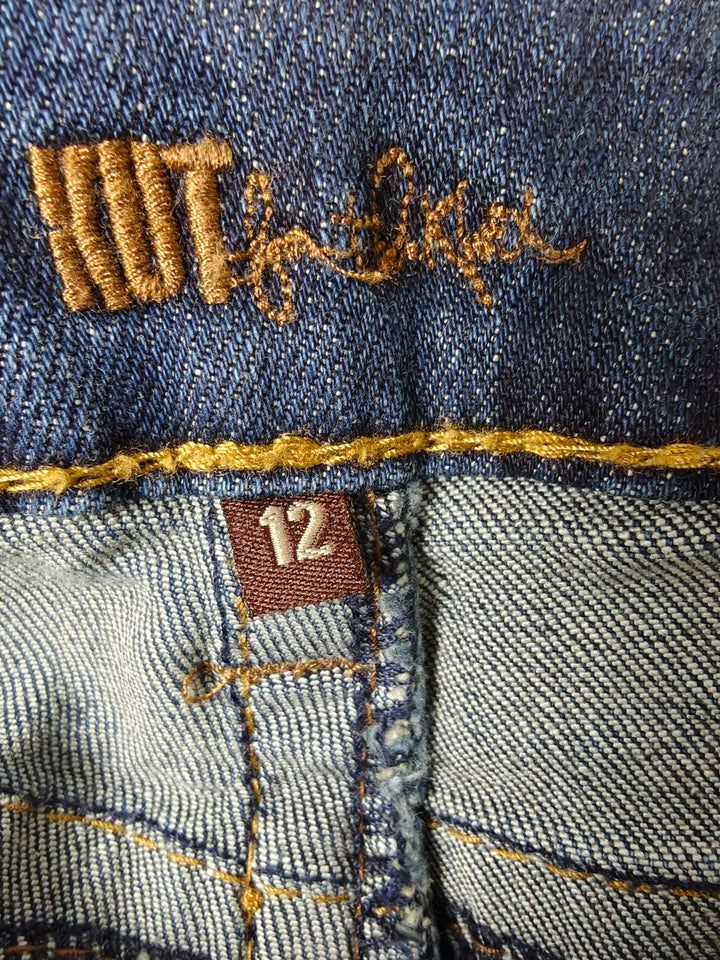 Womens KUT From Kloth Natalie High Rise Bootcut Jeans Medium Blue Size 12