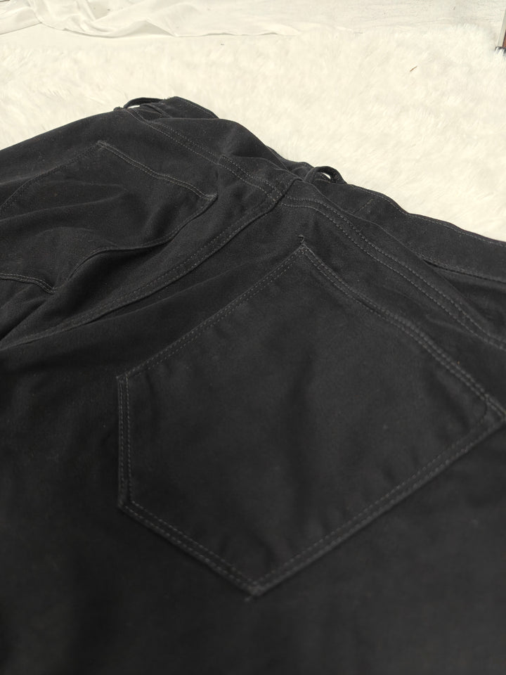 Womens Gap True Skinny Ankle Jeans Classic Black Size 33 Tall