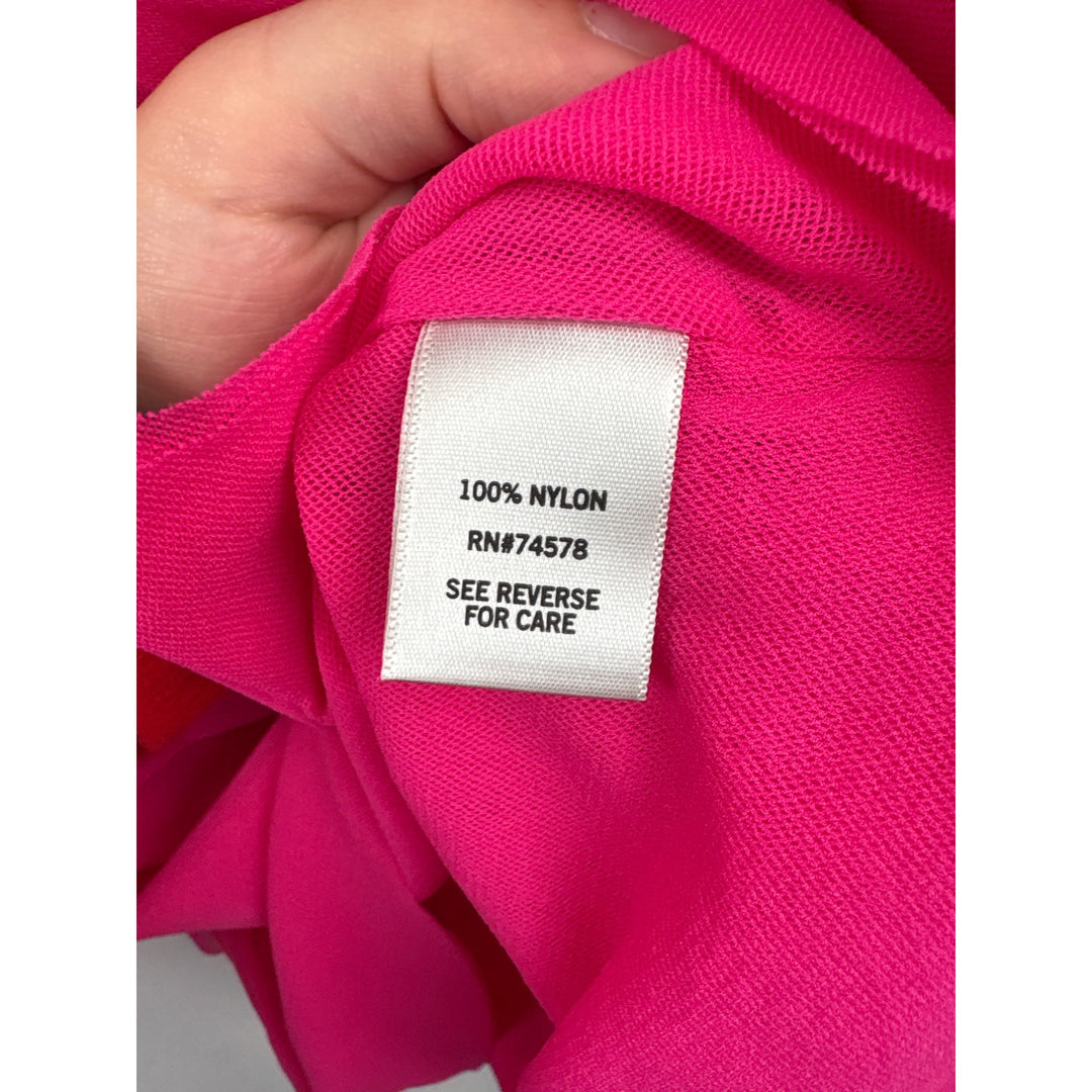 Caché Womens Large Off-Shoulder Ruffle Blouse