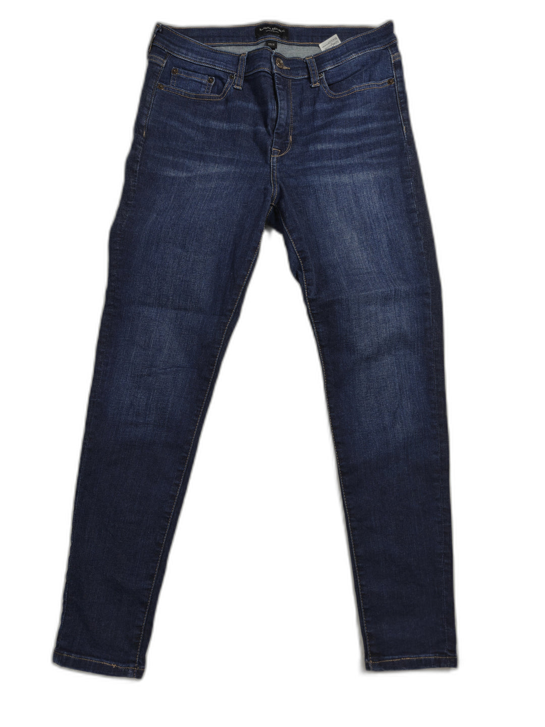 Womens Banana Republic Sculpt Skinny Jeans Blue Size 29/8