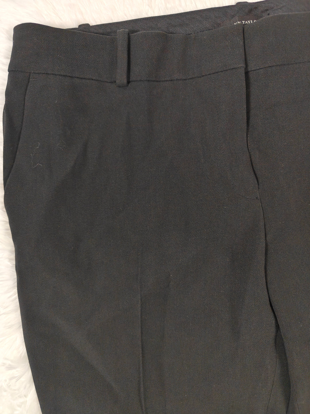 Womens Ann Taylor Dress Pants Black Size 14