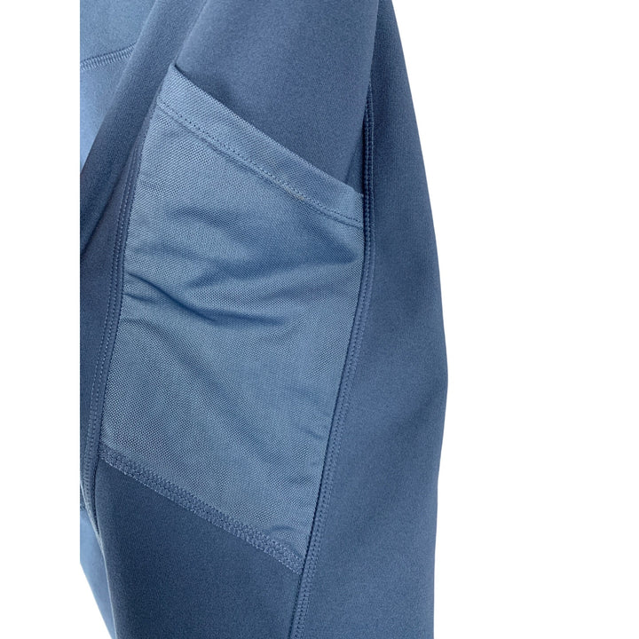 Lululemon Womens Navy Blue High-Waist Leggings With Side Pockets